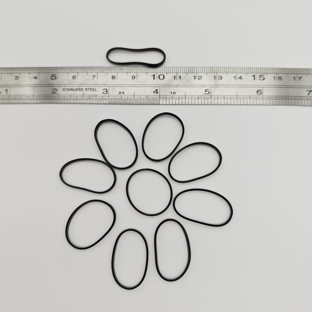 Rubber Band Rubber Ring Transparent Environmentally Friendly Rubber Ring Industrial Manufacturer Wholesale Black Tpu Rubber Ring Rubber Band