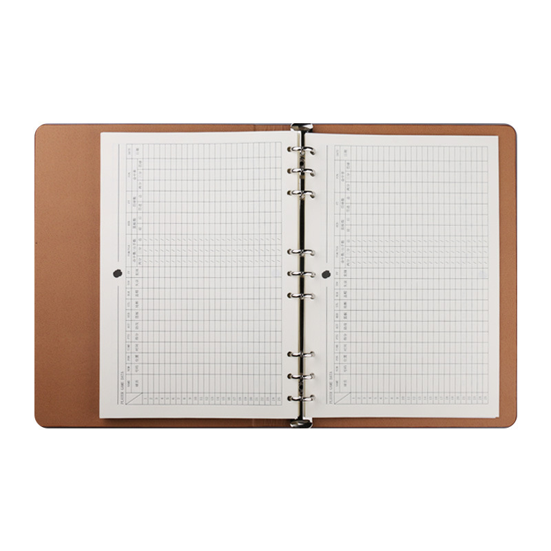 Basketball Training Tactics Book B5 Loose-Leaf Basketball Class Notepad Referee Coach Notebook Peripheral Gifts