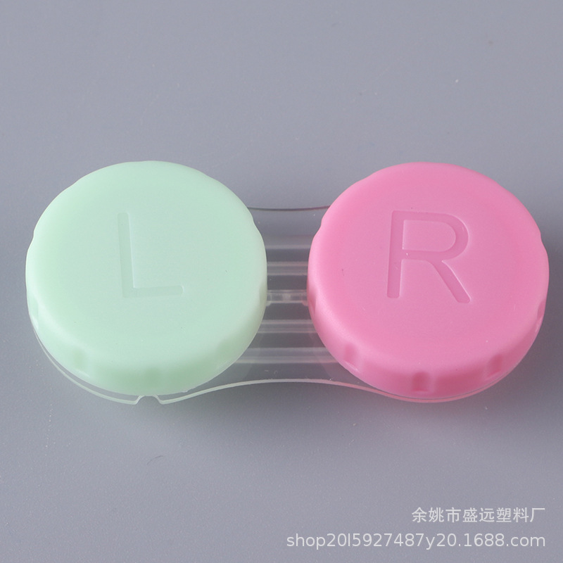 Wholesale Contact Lens Companion Box Double Box Manufacturer Wholesale Multi-Color Contact Lens Box Plastic Pp Material