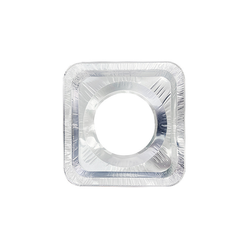 Thickened Kitchen Gas Stove Oil-proof Mat Gas Stove Protective Mat Round Square Disposable Aluminum Foil Paper Stove Mat