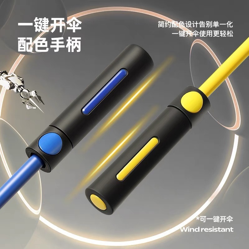 Extra Large 27inch Thickened Vinyl Golf Umbrella Custom Parasol Sun Protection Umbrella Rain or Shine Umbrella Shangyu Double Long Handle Umbrella