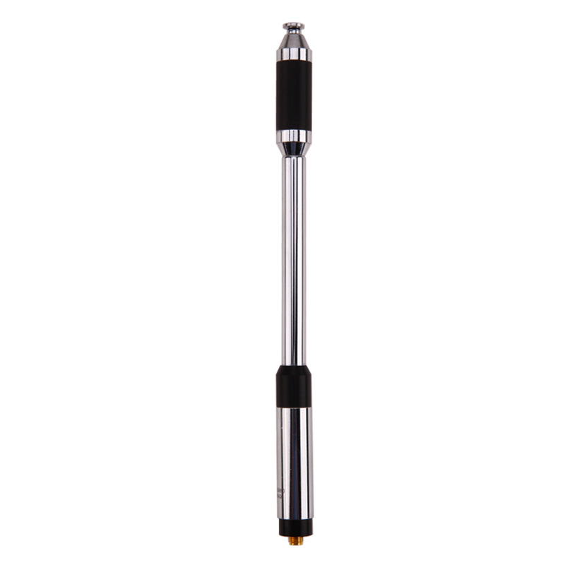 Rh-770 Antenna Retractable Pull Rod Antenna Uv Dual Section Rh770 High Gain Sma-F Female Head