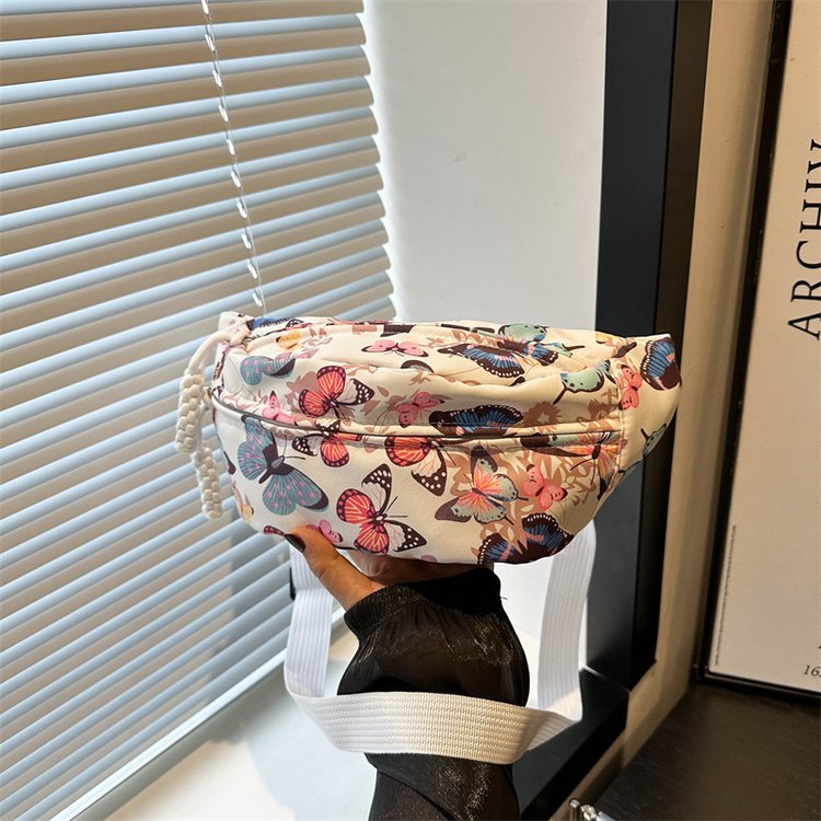 Women's Chest Bag Outdoor Leisure Travel Mobile Phone Storage Bag New Trendy Girl Beautiful Personality Fashion Waist Bag