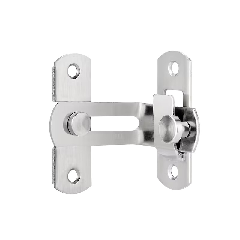 Factory direct iron material multifunctional household pet cage cabinet wardrobe 90 ° buckle door buckle anti-theft door bolt