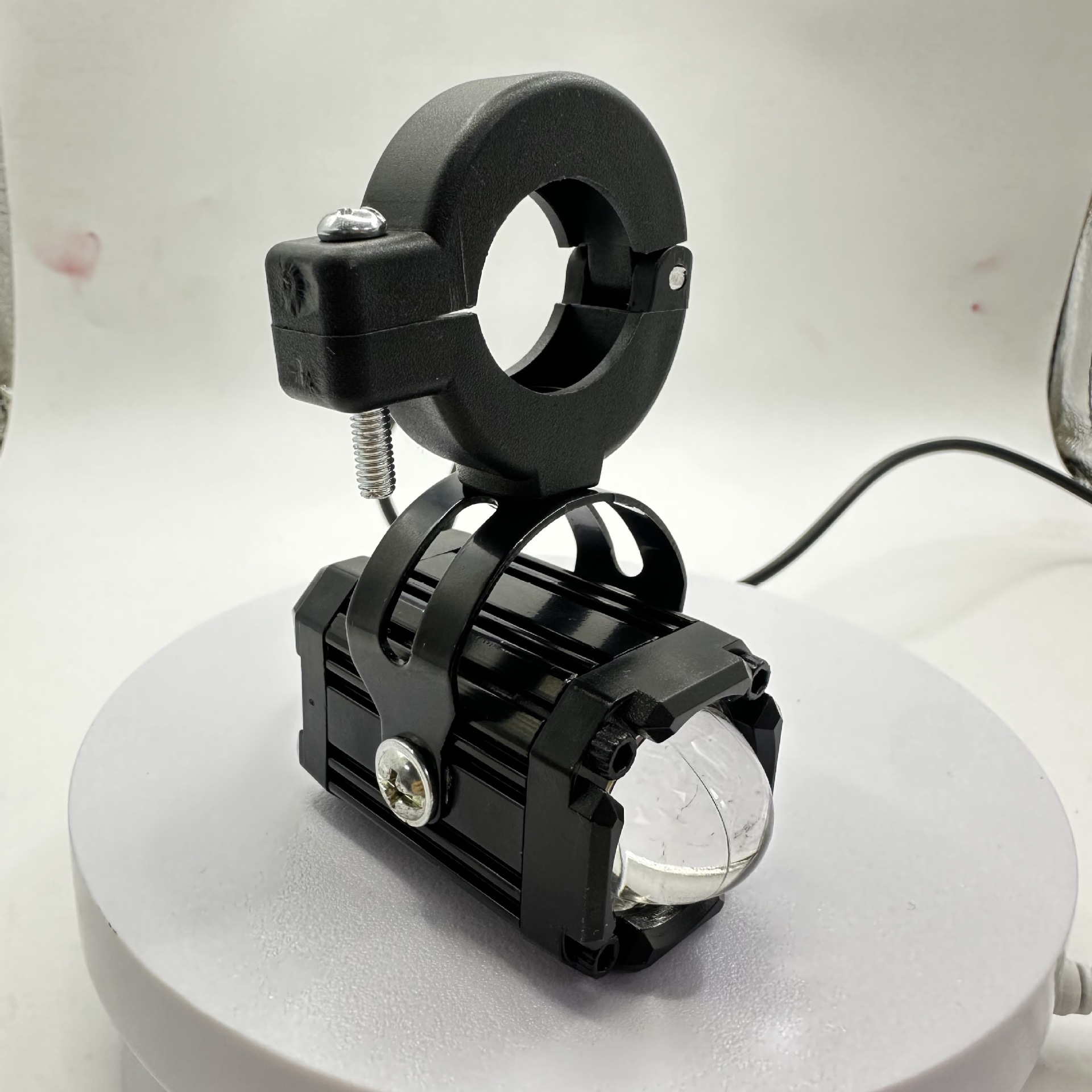 Cross-Border Led Car Lights Devil Eye Motorcycle Spotlights Waterproof Strong Light Flash Lights Electric Vehicle Modified Headlights