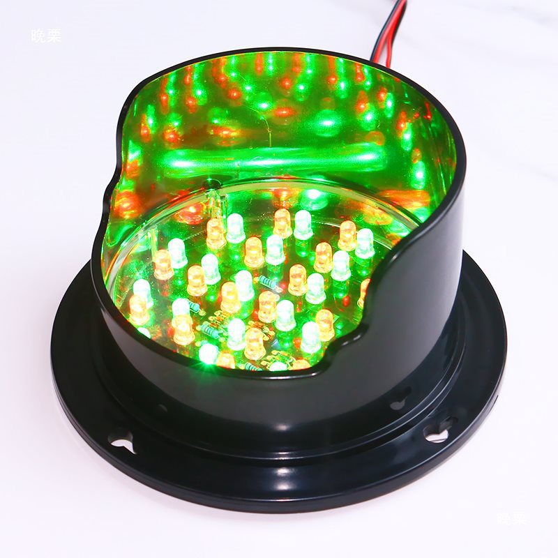 100mm Teaching Traffic Light Tube Small Traffic Light Red Yellow Green Wick Arrow Guide Sign Light Tube