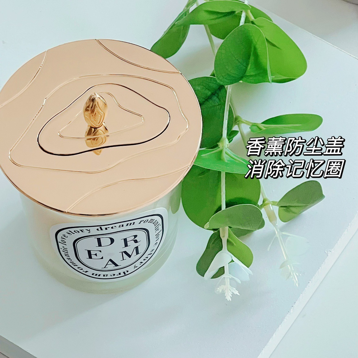 Aromatherapy Candle Smart Cover Heat-Proof Dust-Proof Wall-Mounted Suitable for Ikea Jo Malone Dip Margiela Roopy Runpei