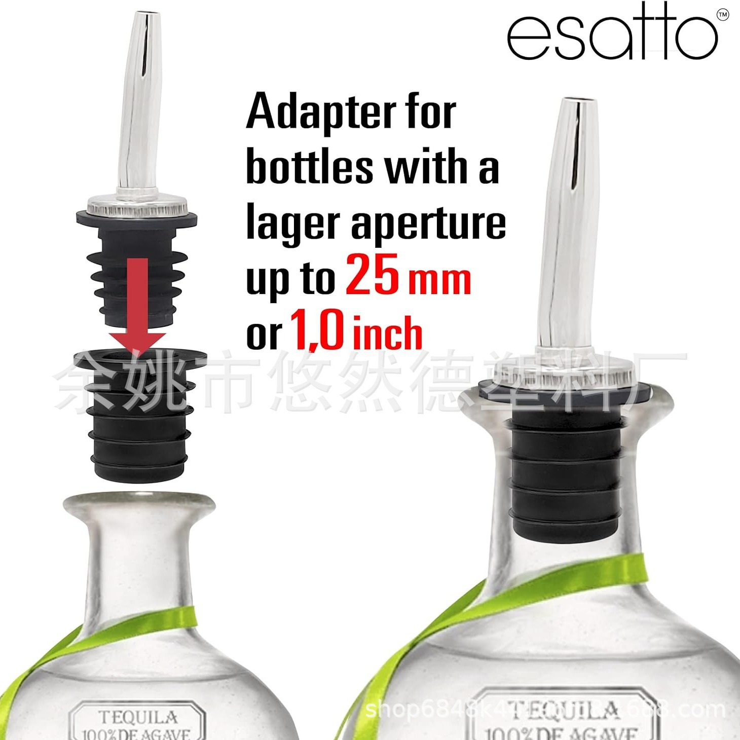 New Wine Bottle Pourer Liquor Pourer Adapters Wine Cork Bottle Adapter