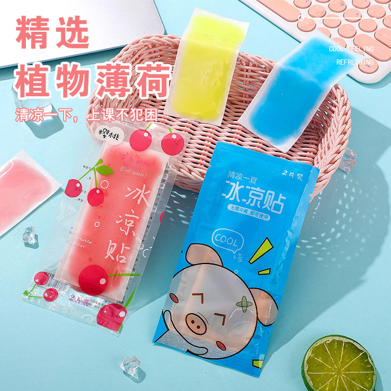Ice paste physical cooling lasting heat dissipation summer fruit flavor ice paste summer cool refreshing refreshing refreshing antipyretic paste cool paste