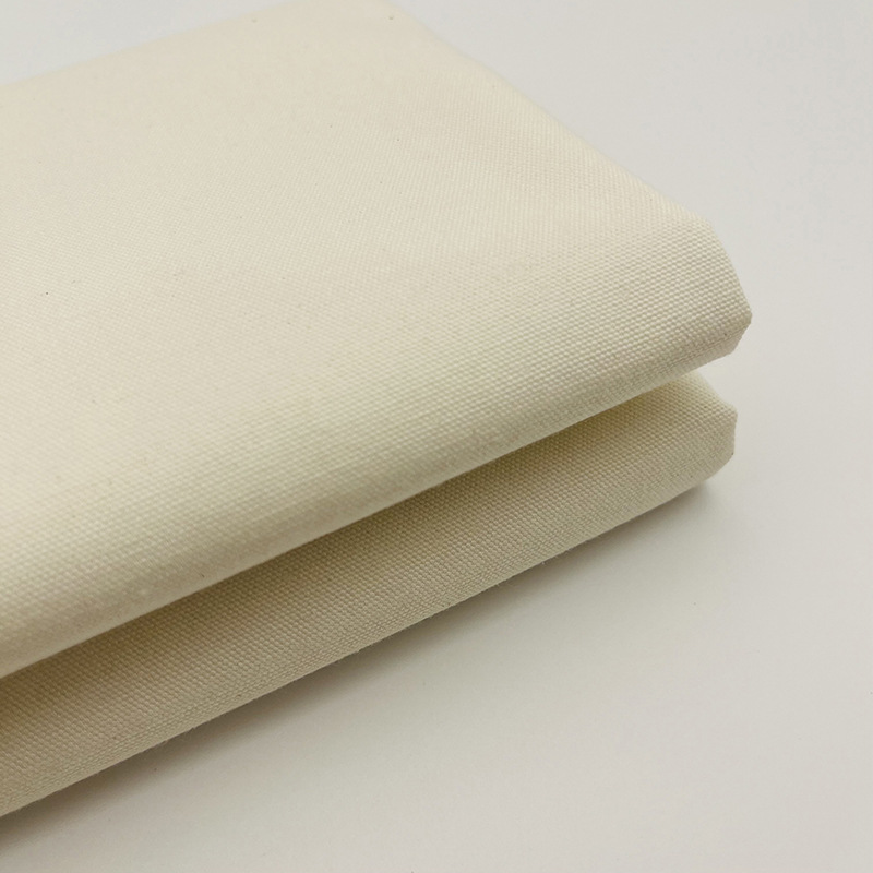 Polyester-Cotton Canvas 6A810A12A16A Encrypted Plain Gray Fabric Ready-Made Shoes, Hats, Bags and Canvas Fabric