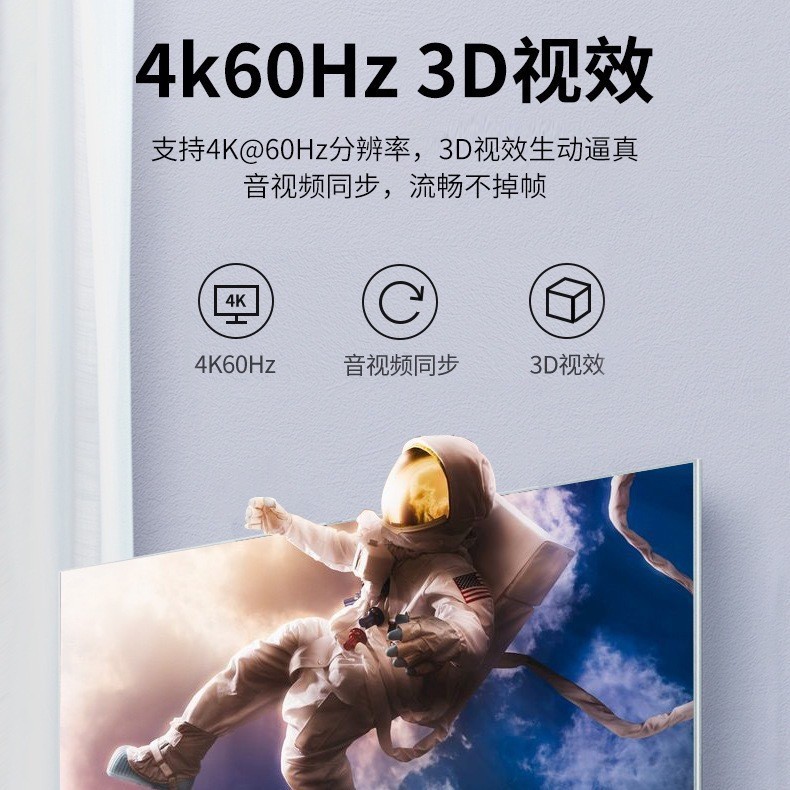 Type C to Hdtv Same Screen Cable 4K60Hz High Definition Projection Screen Adapter Cable Typec to Hdtv Video Adapter