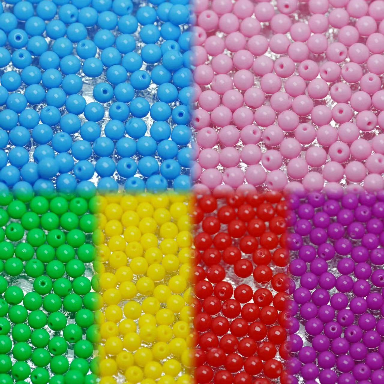 Акриловые шарики для замены пирсинга, 6мм, аксессуары для пирсинга, кросс-бордерные горячие продажи