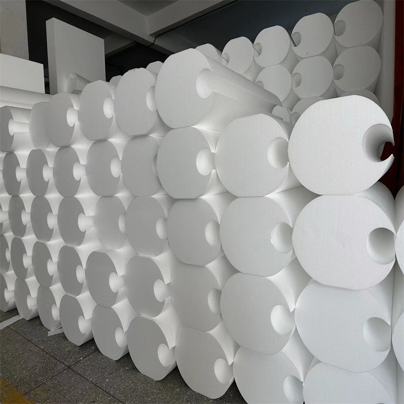 Foam cylindrical foam cake model foam flower arrangement filled foam props practice with EPS board processing customization