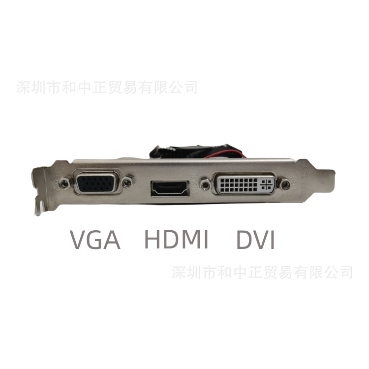 New GT210 small chassis computer graphics card bright machine semi-high knife card independent all-in-one office factory wholesale