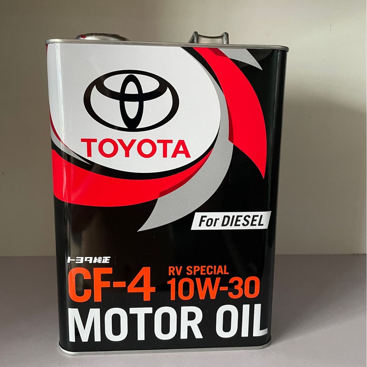 Импортное дизельное масло Toyota 10W30 полностью синтетическое 08883-01905 CF-4 автомобильное смазочное масло 4L