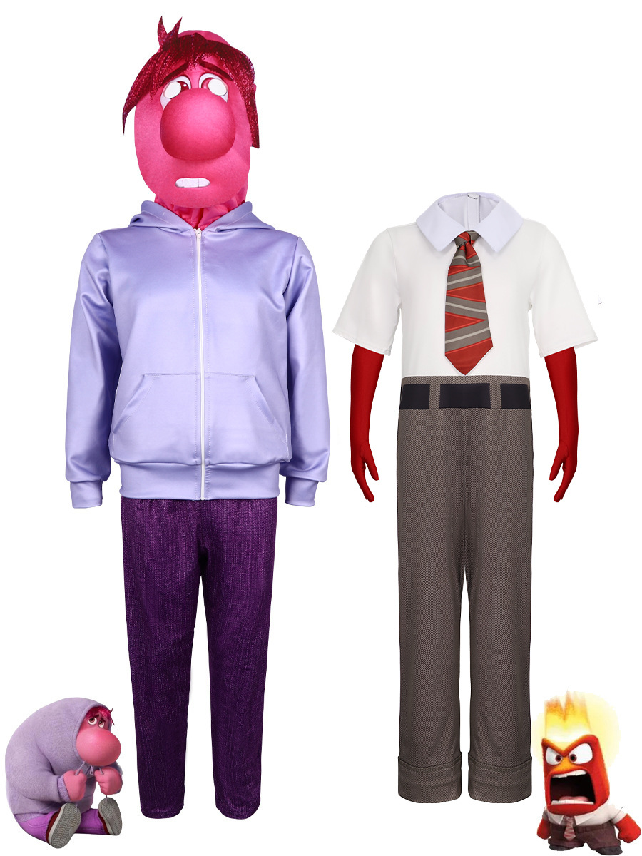 Cross-Border Inside Out2 Lele Cos Costume Halloween Performance Costume Inside Out 2