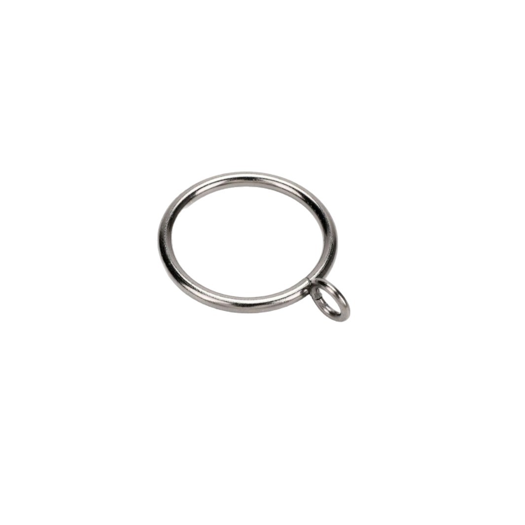 Metal Roman Ring Buckle Sealing Curtain Ring Solid Silent Roman Rod Ring Hanging Ring Bathroom Buckle Hanging Ring