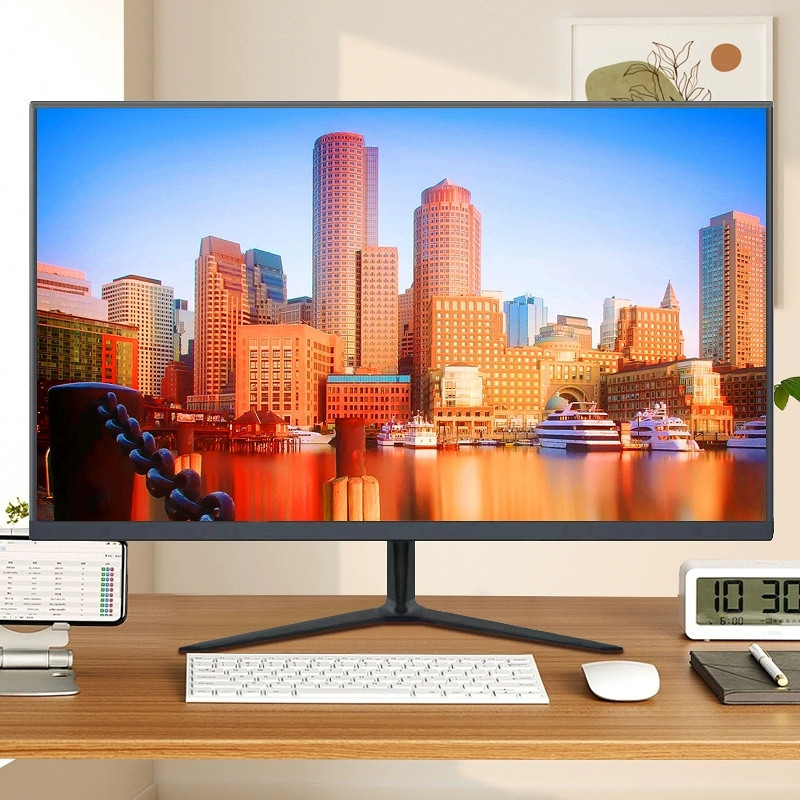 27inch Monitor 19inch Monitoring 24inch Desktop Computer Display Screen Ips Lcd High-Definition Direct-Facing Ultra-Thin