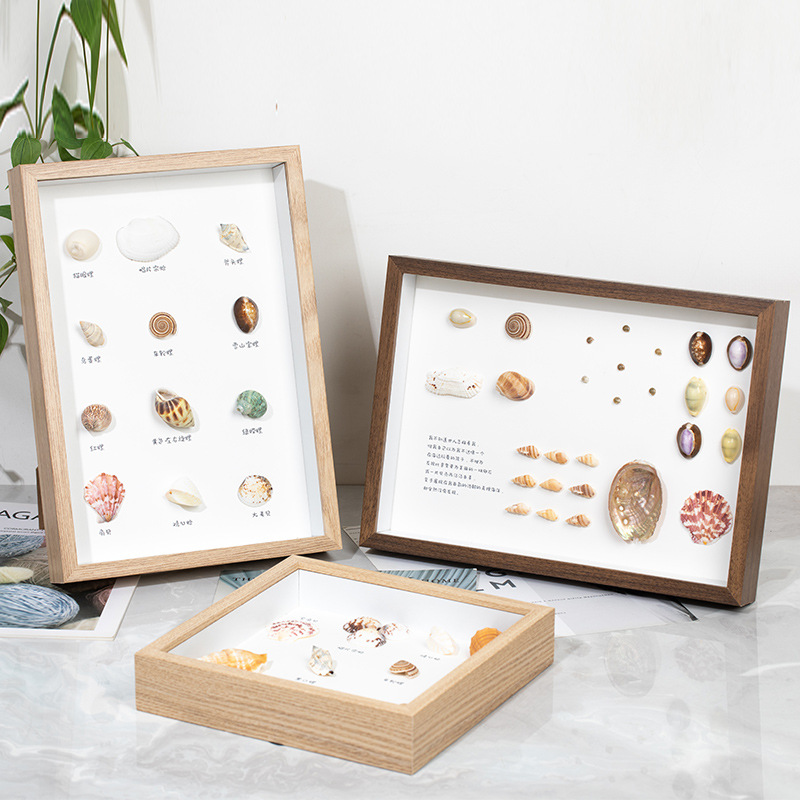 Specimen frame lighting painting hollow three-dimensional photo frame DIY creative dried flower Chinese decorative picture frame manufacturers wholesale 678 inch