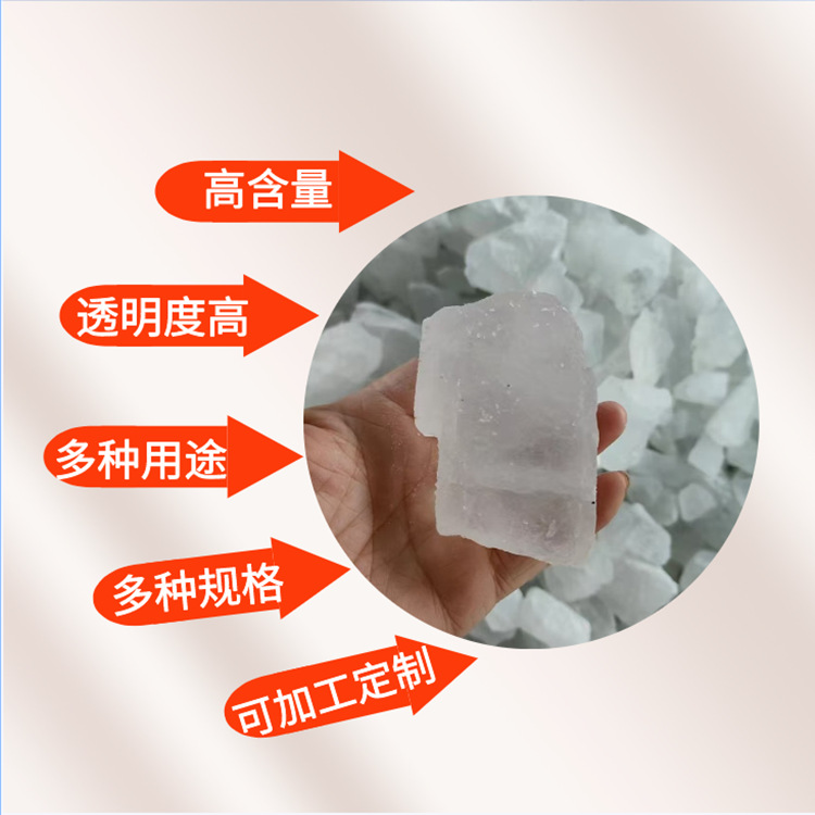 White Fluorite Raw Ore High Content 60-98 White Fluorite Fluorite Powder Supply for Steel Plant Casting and Smelting