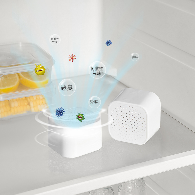 Refrigerator deodorant box air fresh deodorant deodorant activated carbon wardrobe deodorant box formaldehyde deodorant moisture-proof box