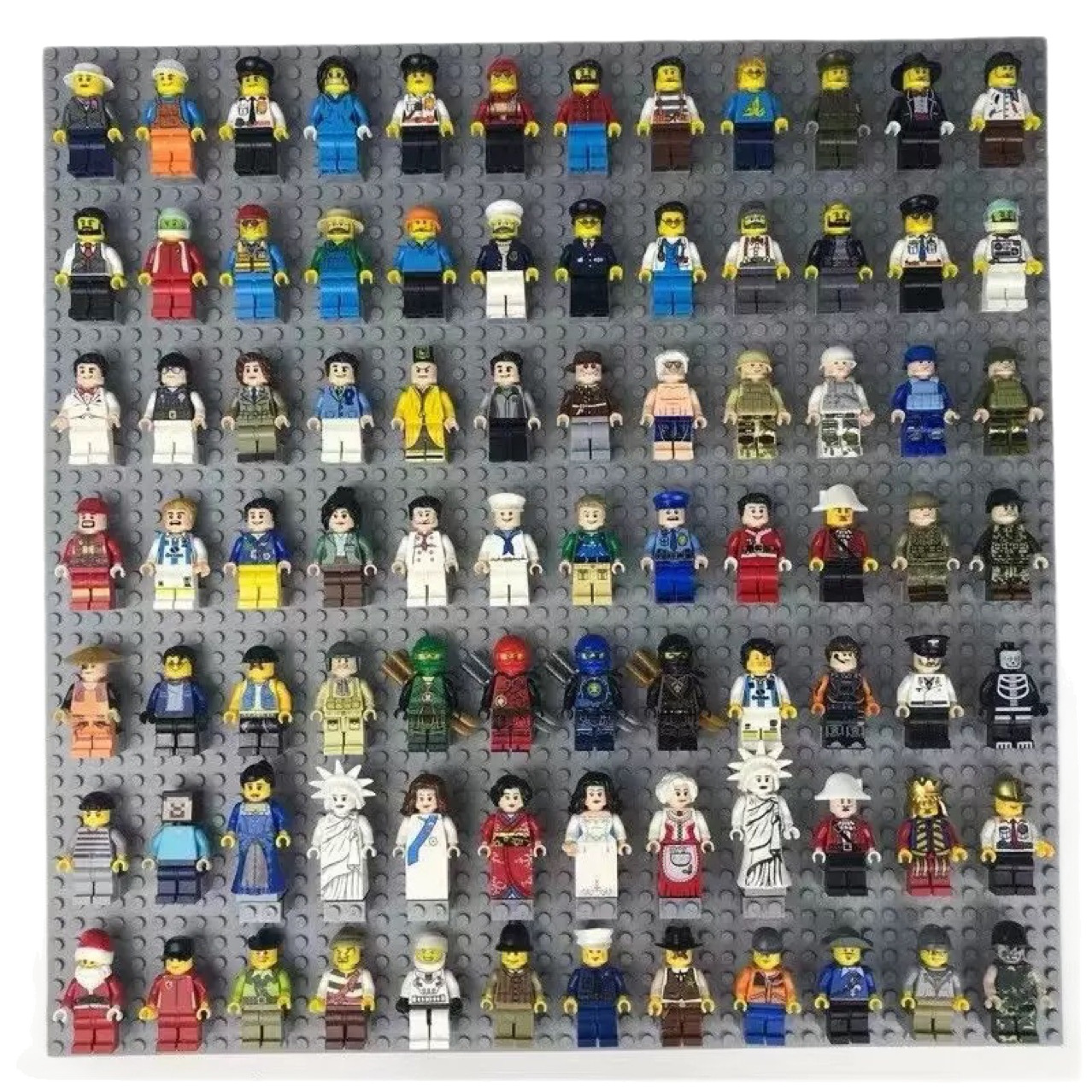 Compatible with Lego Minifigure Building Blocks Small Particle Assembled Building Blocks Minifigure Doll Ninja Soldier Boy Toy Wholesale Ht
