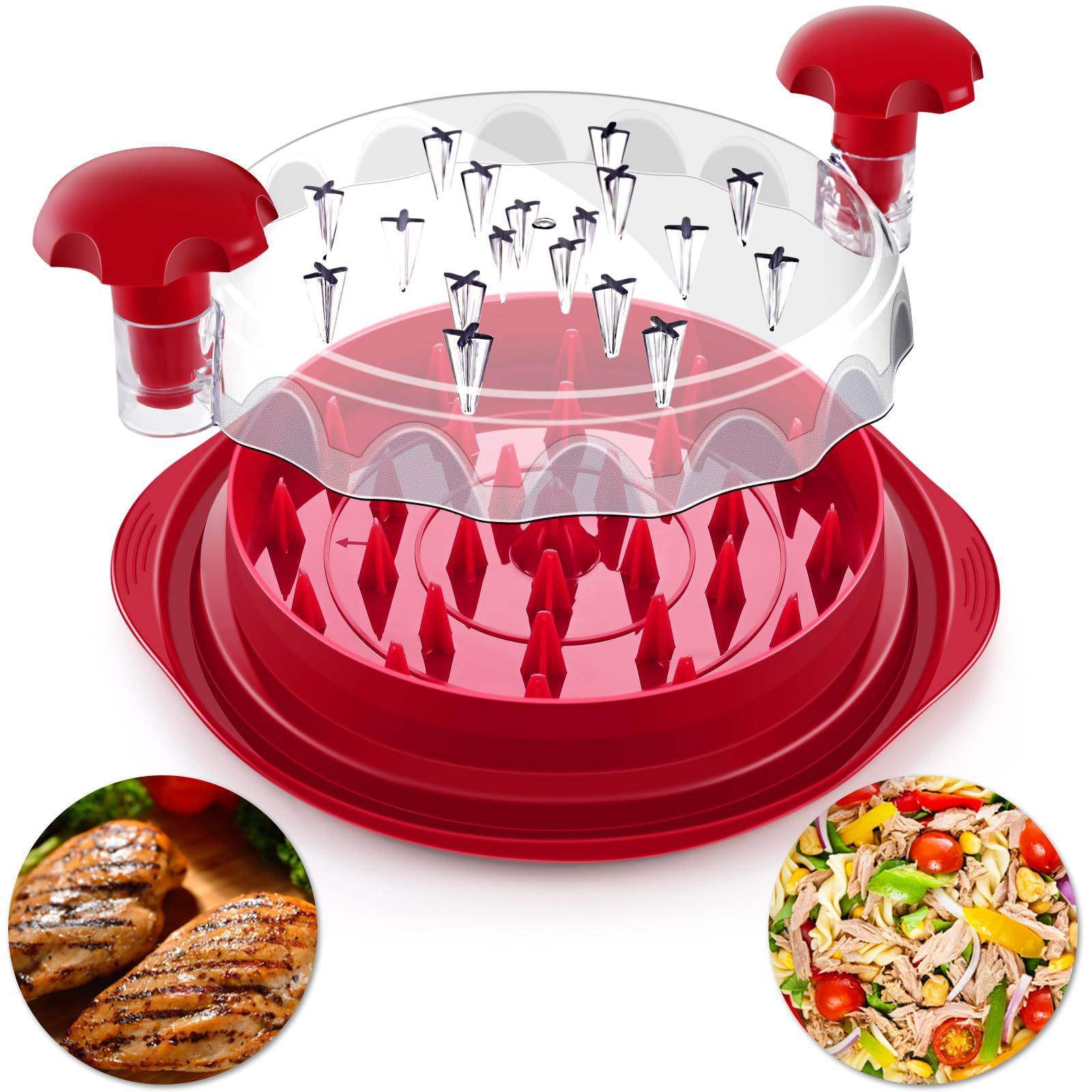 Chicken Shredder machine Chicken mincer shredded separation shredded meat mincer transparent cover