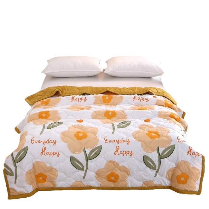 Gift Summer Quilt Air-conditioning Quilt Washed Cotton Summer Cool Quilt Company Store Celebration Gift Summer Quilt Thin Quilt Quilt Core Printable logo