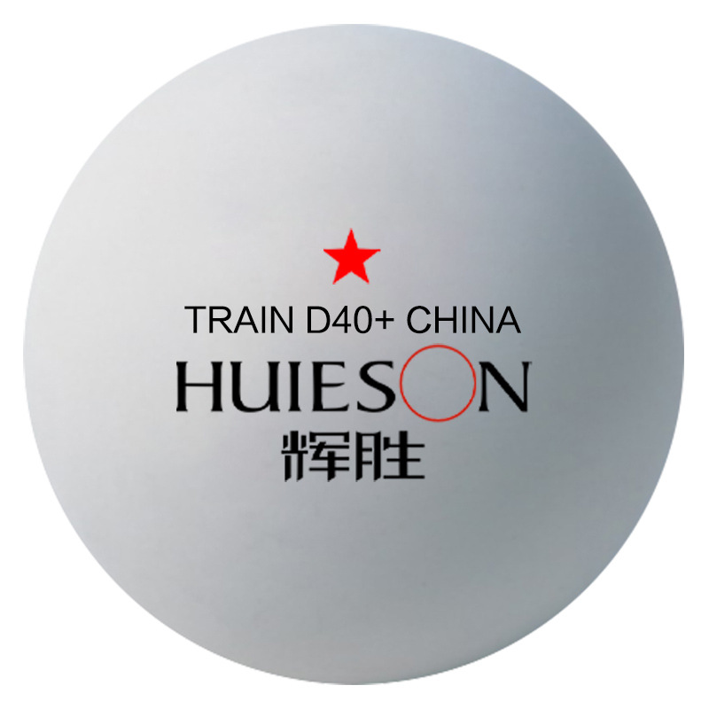Oem Customized One-Star New Material 40+ Table Tennis Multi-Ball Training and Competition Ball Can Be Printed and Replaced with Packaging