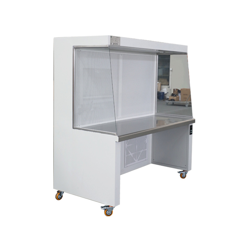 Laboratory Floor-Standing Clean Workbench Uv Lighting High-Efficiency Filtration Class 100 Double Horizontal Flow Clean Bench