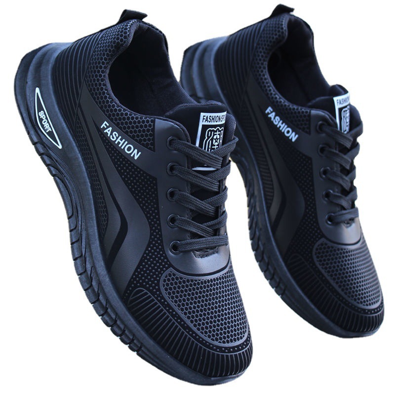 Men's Shoes, Sports Shoes, New Lightweight, Comfortable and Fashionable Men's Shoes, Versatile Casual Shoes, Youth Thick-Soled Running Shoes for Men