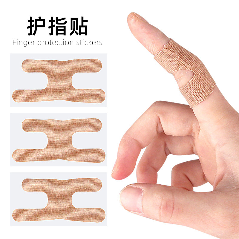 Патч для защиты пальцев, футляр для сухожилий, дышащая бандаж для защиты пальцев, самоклеящийся фиксатор, защитное снаряжение для мужчин и женщин, поддерживающий ремень, цвет кожи
