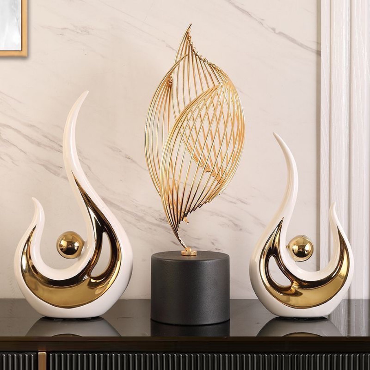 Light Luxury Modern Style Living Room Wine Cabinet Entrance Tv Cabinet Office Bookcase Housewarming Gift