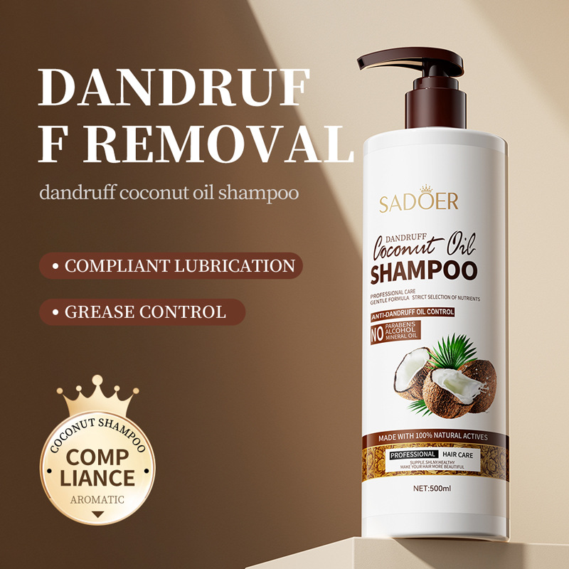 Cross-Border Trade Sadoer Coconut Moisturizing Hair Mask Deep Cleansing and Smoothing Hair Shampoo Shower Gel Care