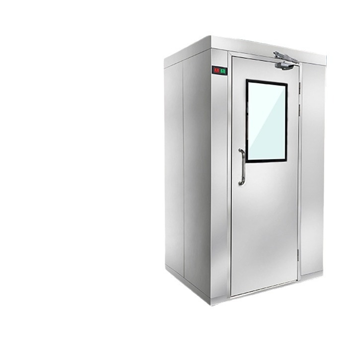 304 Stainless Steel Cargo Shower Room Clean Room Dust-Free Workshop Air Shower Room Fully Automatic Double Double Blow Intelligent Air Shower Room