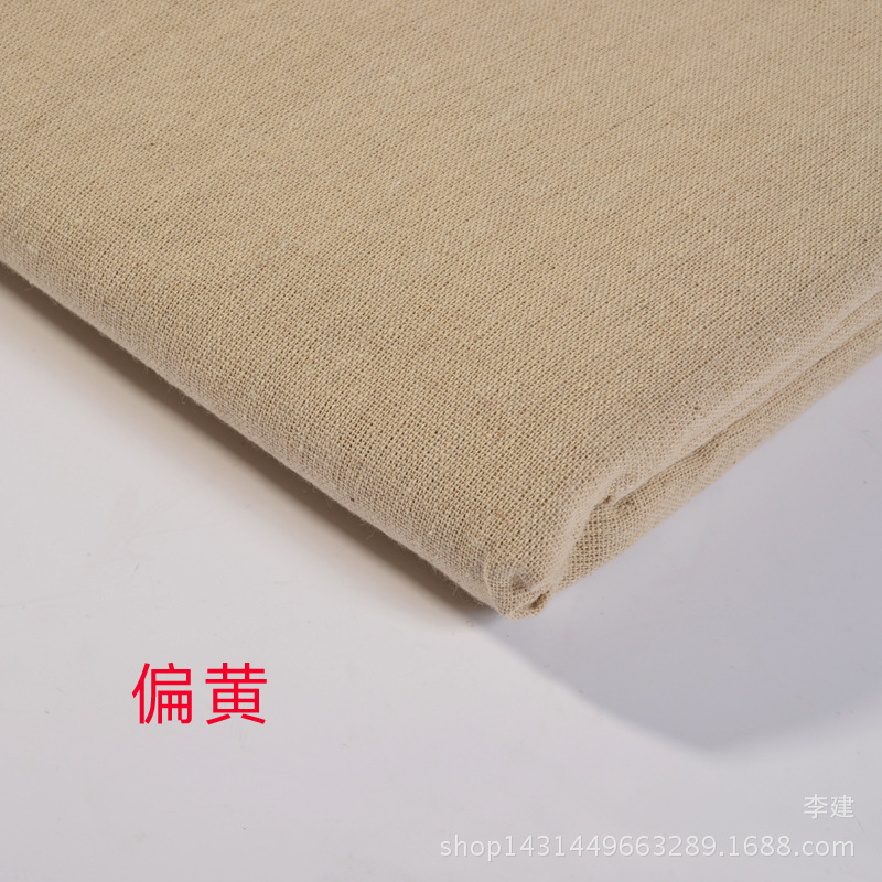Manufacturer Supplies Polyester-Cotton Imitation Linen Fabrics, Linen Printing, Linen Raw Fabrics, Background Fabrics, Handicraft Fabrics, Printing and Dyeing
