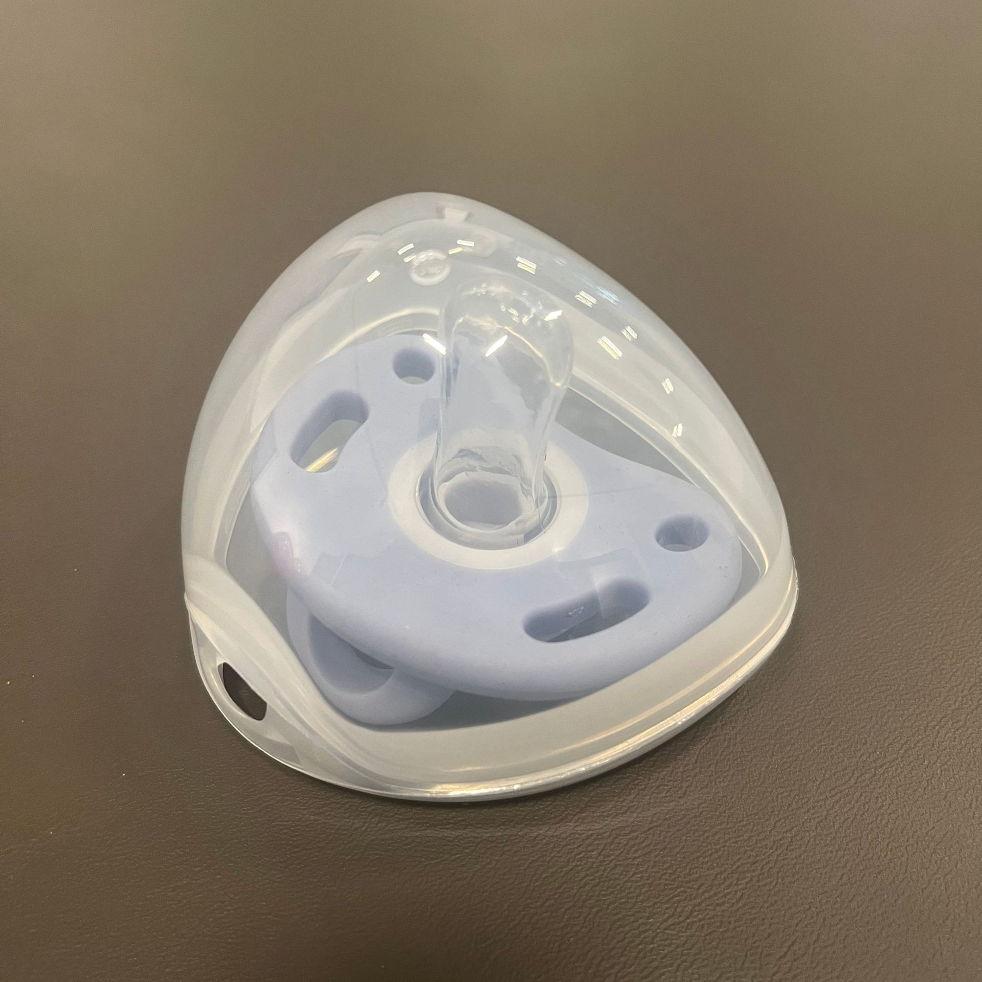 Baby Outing Portable Pacifier Storage Box Sealed Dustproof Pp Material Teether Special Sanitary Box