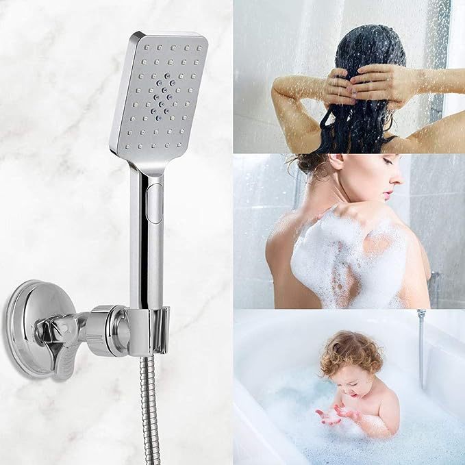 Export Russia, Japan and South Korea strong suction cup shower bracket base non-perforated shower head bracket base