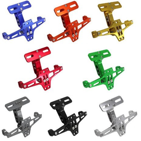 Прямые продажи завода выдвижной алюминиевый сплав держатель номерного знака автомобильный держатель номерного знака мотоцикл задний держатель номерного знака