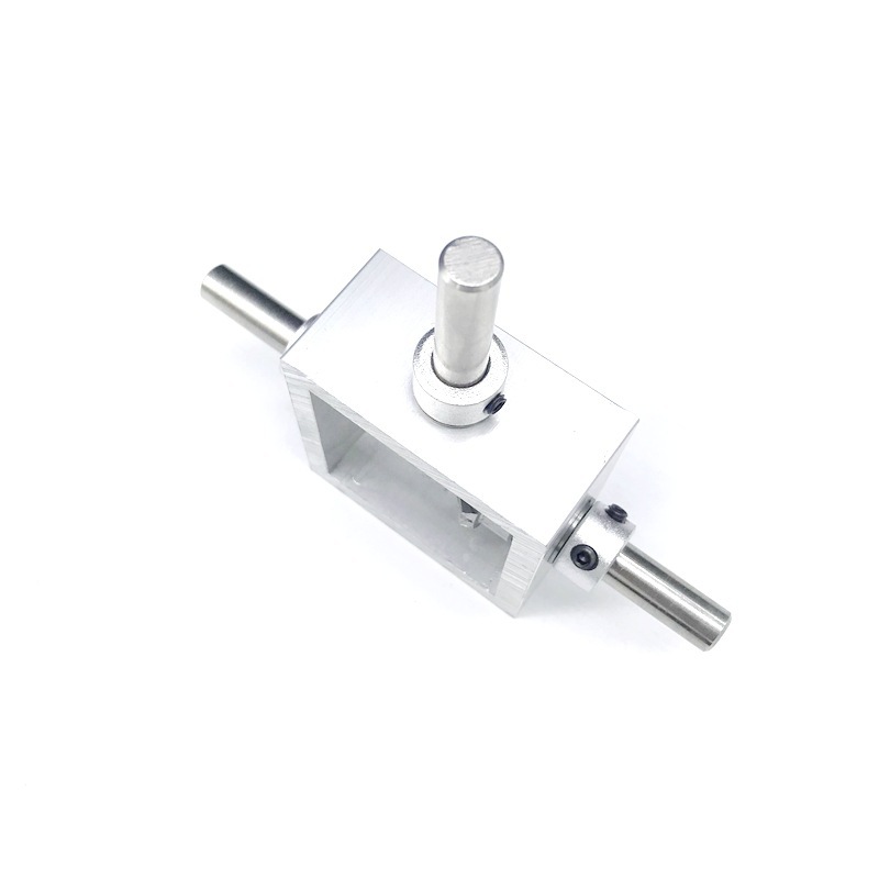 Right Angle Transmission Reversing Umbrella Gear Box Aluminum Frame Micro Corner Device Ratio Guide Box