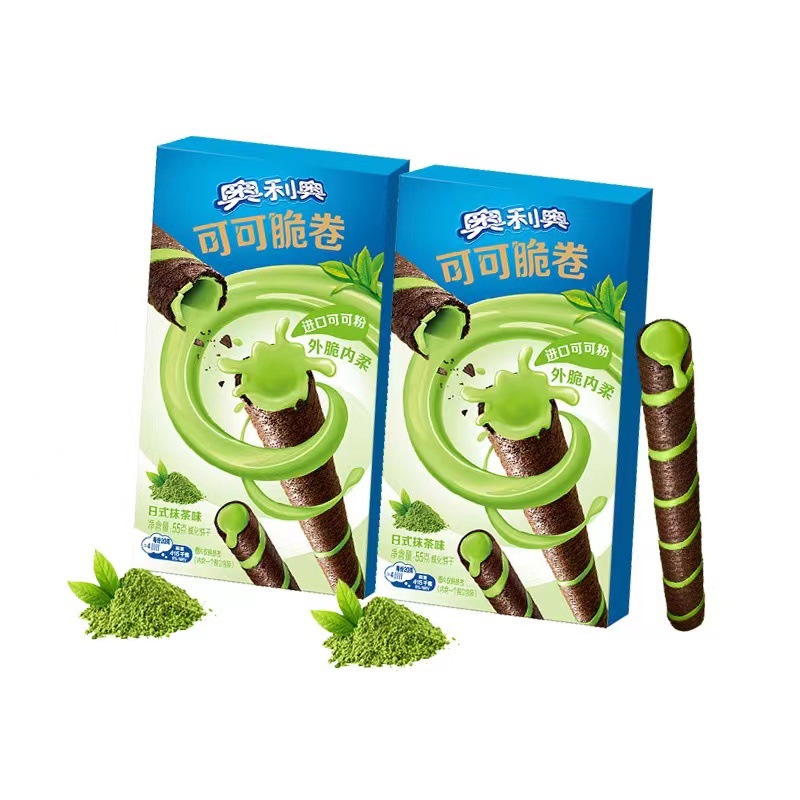 Oreo Qiao crispy roll cocoa crispy roll children's biscuit snack student KTV office leisure food snacks