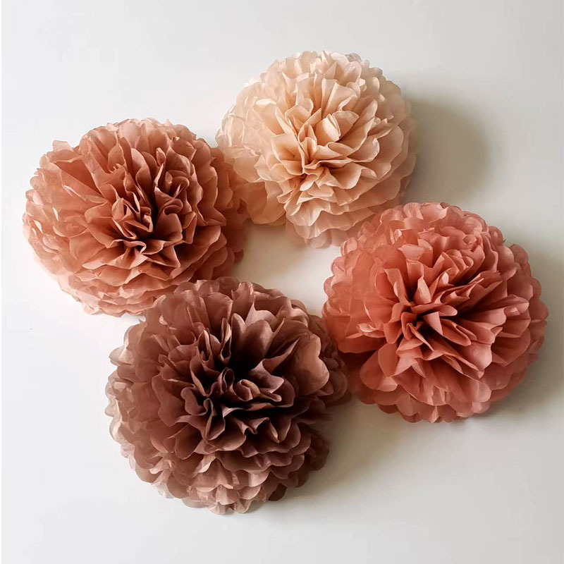 Paper Flower Ball Birthday Flag Party suit Wedding Site Arrangement Supplies Paper Flower Ball