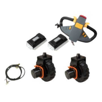 Flatbed Truck Dual-Drive Traction 6-Ton 1Kw Controller 350 Off-Road Drive Wheel Turning Electric Forklift Accessories