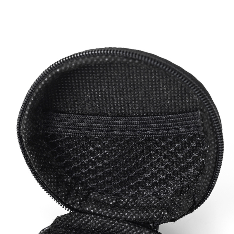 Eva Headphone Bag, Neutral Round Wired Headphone Cosmetics Bag, Data Cable Zipper Box, Bluetooth Headphone Bag.