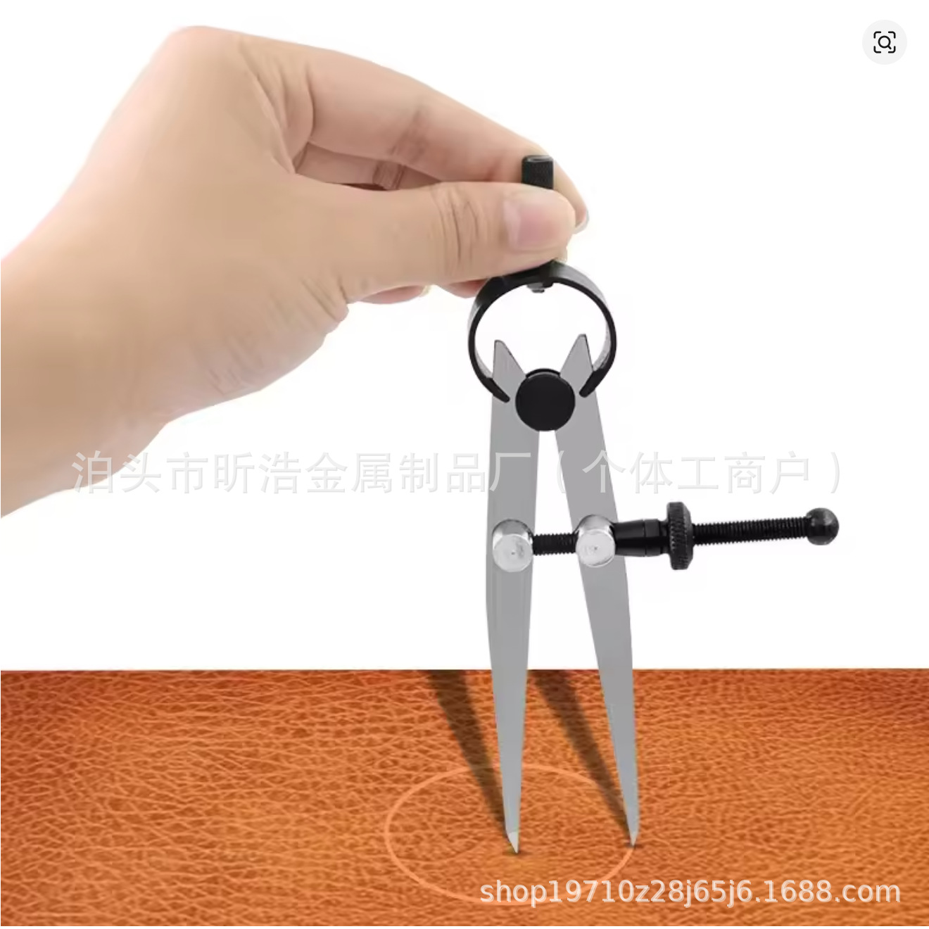 Compass 456inch Edge Line Tool 150 Flat Foot Spring Scriber 125 Scriber 100mm Leather Spacing Gauge