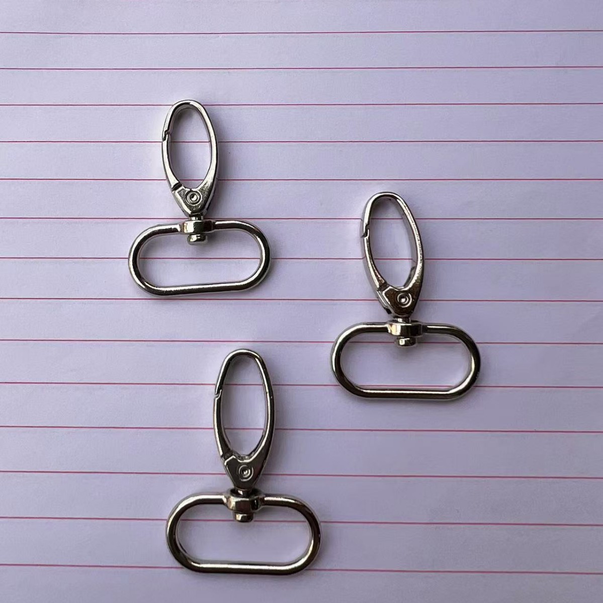 in stock 1 inch thick rugby buckle egg shaped buckle fish mouth buckle zinc alloy hardware buckle luggage hardware lanyard gift hardware buckle