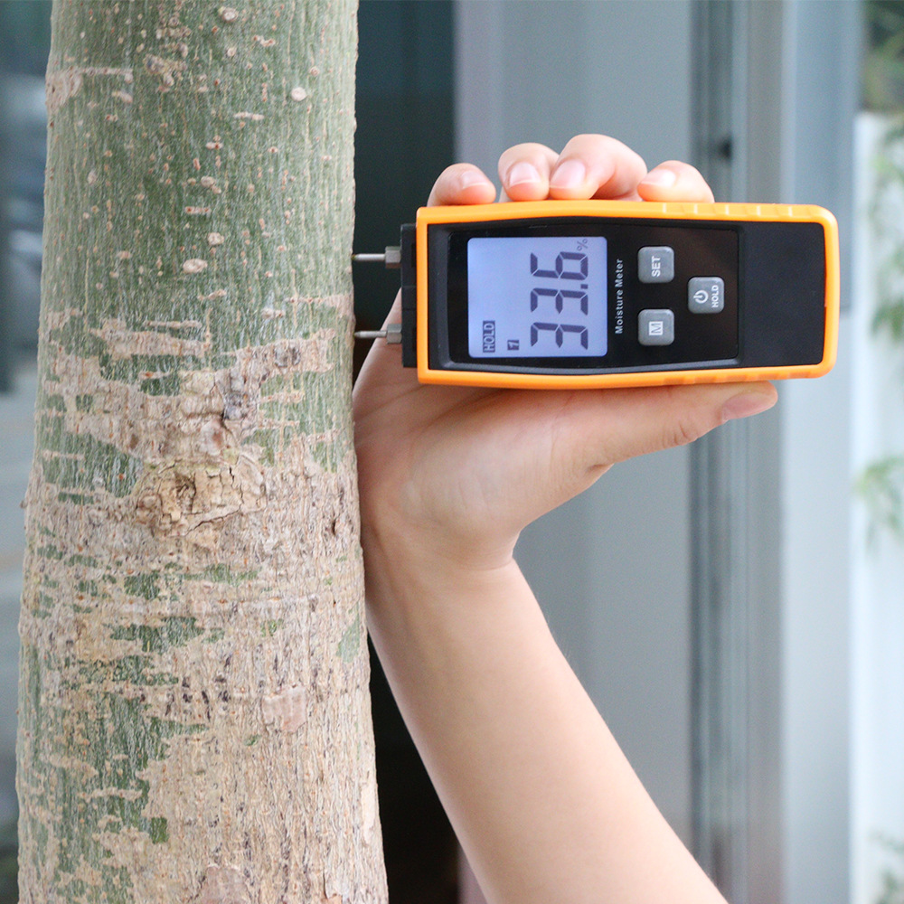 Portable needle wood moisture meter water meter cement mortar moisture meter wood moisture meter English in stock