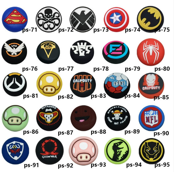 Suitable for Ps4/Ps5 Handle 3D Rocker Cap Game Handle Rocker Button Protective Cap Silicone Cap