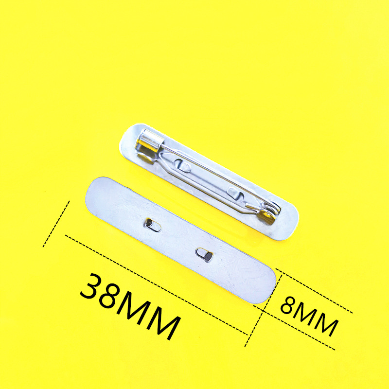 Wholesale DIY Brooch 304 Stainless Steel Pin Rust-Free with Tray Korean Corsage Acrylic Brooch Accessories