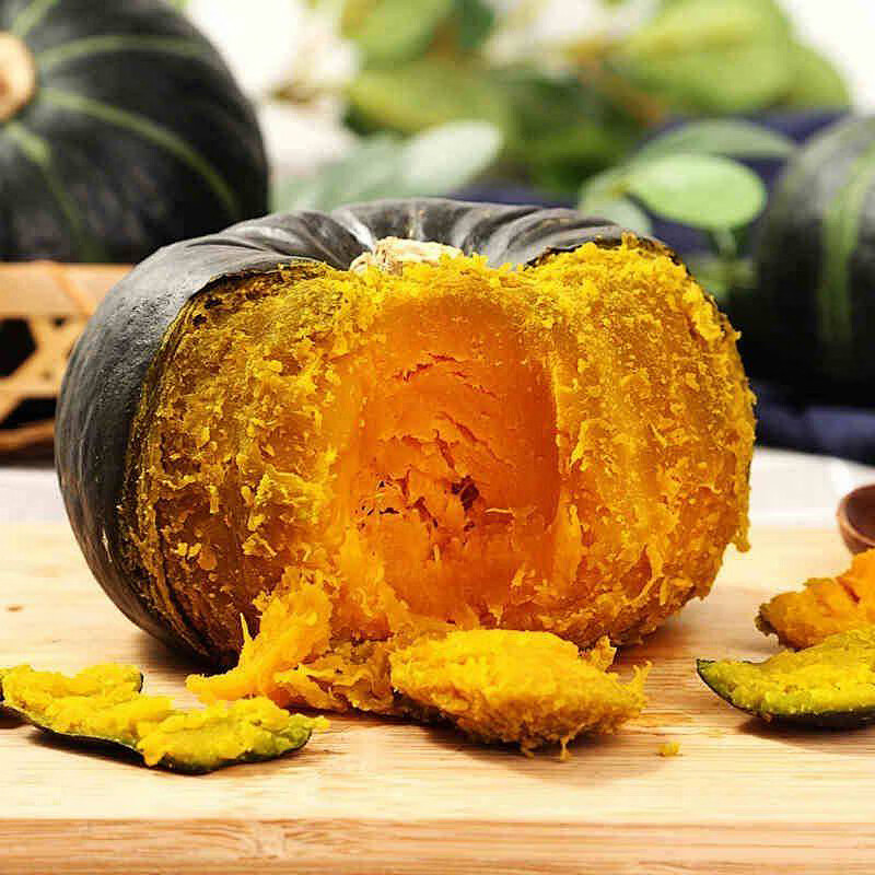 Beibei Pumpkin Fresh Chestnut Flavor Old Pumpkin Sweet Pink Glutinous Baby Pumpkin 2.25kg Free Shipping Fruits and Vegetables